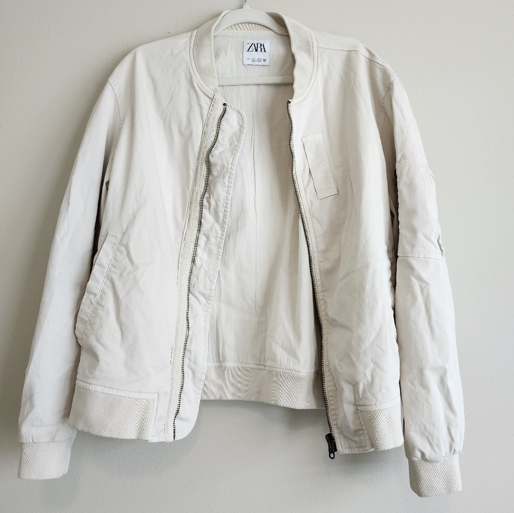 Bomber Jacket 100% Cotton by Zara